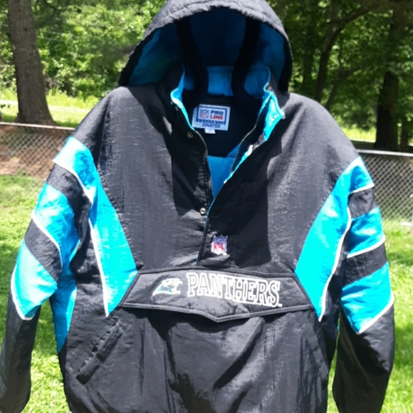STARTER Other - Carolina Panthers starter  half zip hooded jacket